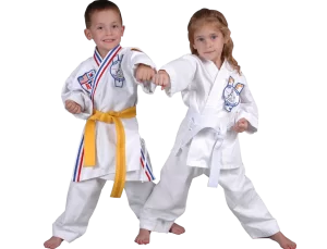 Preschool kids punching